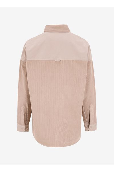 U.S. Polo Assn. U.S. Polo Assn. Cămașă de damă cu gât crew colorat în piatră - Comfort Fit CLAIRE