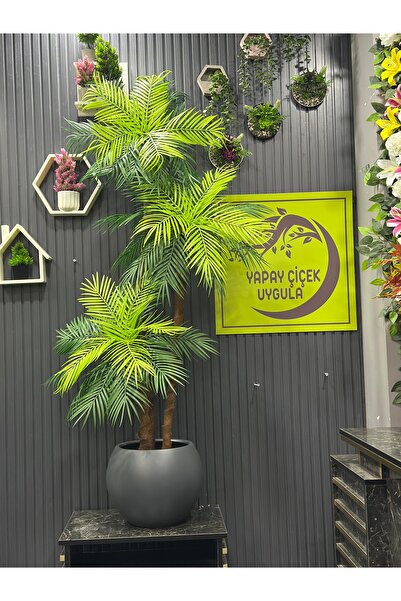 İremÇiçekçilik Yapay Çiçek Uygula Yapay Ağaç Salon Çiçeği 150 Cm Areka