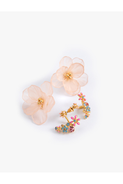 Koton Çiçekli Küpe Seti 2'li