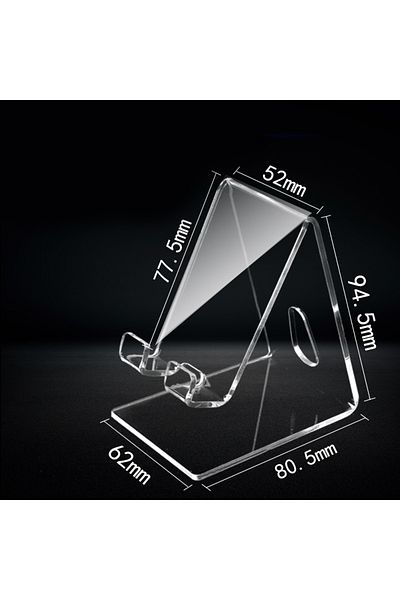Choice A 1 Pc Transparent Cell Phone Holder Acrylic Display Stand Clear Rack For Huawei Xiaomi Iphone