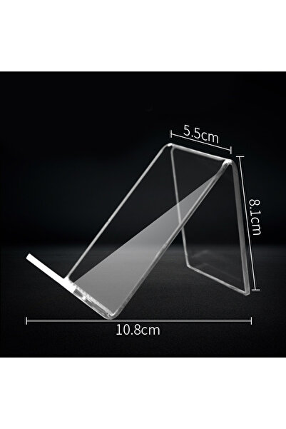 Choice B 1 Pc Transparent Cell Phone Holder Acrylic Display Stand Clear Rack ...