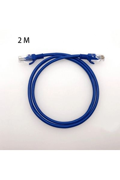 OLOEY 2m Cat5e Ethernet Network Cable Rj45 Patch Outdoor Waterproof Lan Cable Wires For Cctv Poe Ip Camera