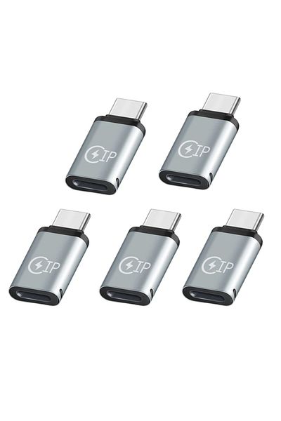 Choice 5pcs 5pcs Lightning Female To Usb C Male Cable Converter Carplay Type-c Phone Charger Adapter For Ip