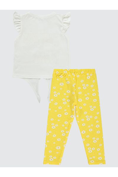 Civil Girls 2-5 Years Girl's Pineapple Patterned Set