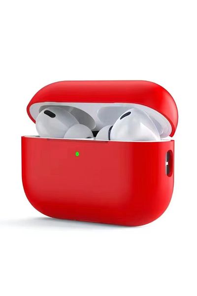 Choice Red Cover For Airpods Pro 2 Wireless Bluetooth Earphone Silicone Cover Case Split Cover Ultra-thin S