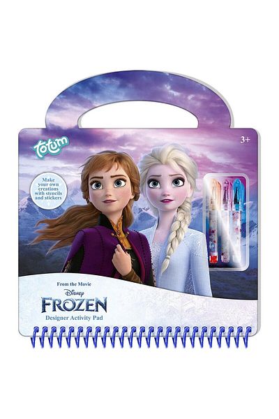 Totum Caiet de activități și pixuri - Frozen