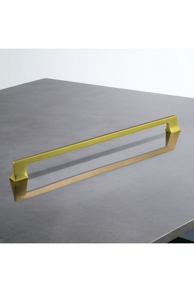 Badem10 Gediz Mat Gold Aur 320 Mm Mobilier Metal Sertar Bucătărie Dulap Dulap Capac Mânere Mâner