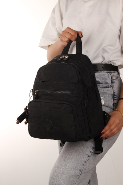 By Hakan My Polo 8745 Clinker Women's Backpack Medium Day Water Resistant Black