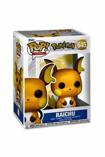 OMZ Pokemon Raichu Pop Figure Educational Toy - for Boys and Girls