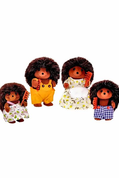 OMZ Sylvanian Families 4018 Hedgehog Family Girl Kids Educational Toy Boy Toys