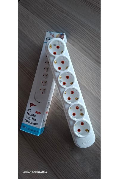 Ars 6-Plus Group Socket with Terminal Block Easy Mounting Halogen Free