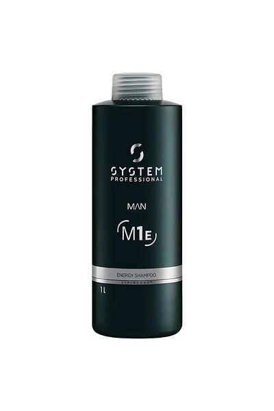 System Professional Man M1E Energy 1000ml - Large Size Nourishing and Moisturizing Shampoo Cyt122