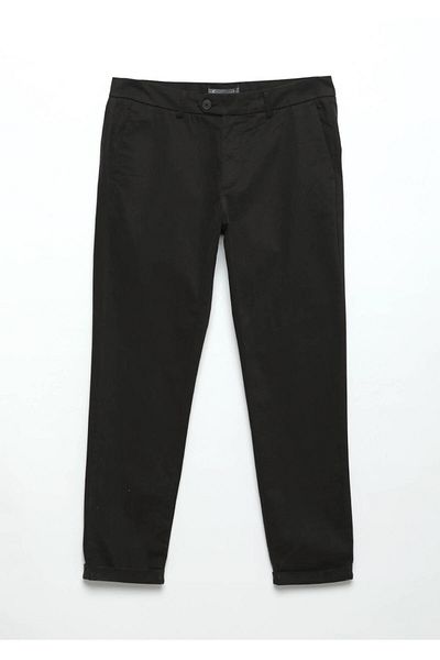 Ramsey Lässige, gewebte Hose aus Baumwollmischung im Regular Fit