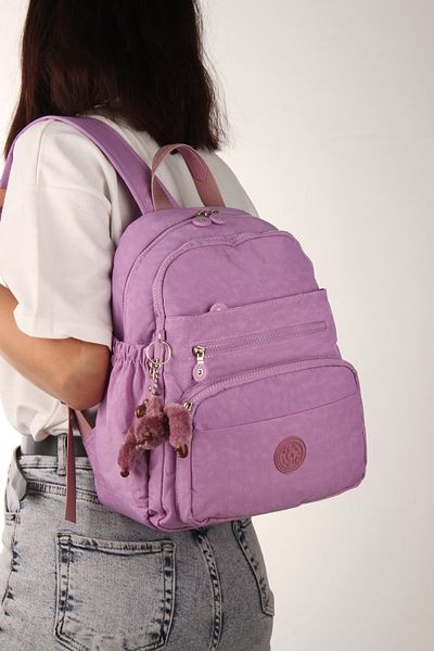 By Hakan My Polo 8745 Clinker Women's Backpack Medium Day Water Resistant Lila
