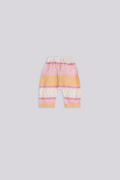 Layette BG Store Baby Girl Patterned Pants
