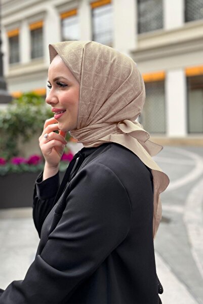 Pierre Cardin Koton Eşarp - 1030400-981 - Sütlü Kahve