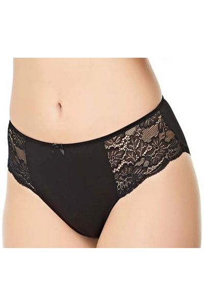 Belinay Black Women's Panties - 50% Modal, 40% Cotton, 10% Lyrca, Economical Pack of 4