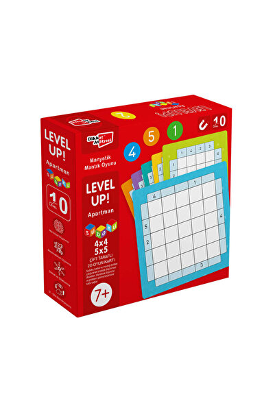 Dikkat Atölyesi Yayınları Levelup! 10 - Apartman Sudoku