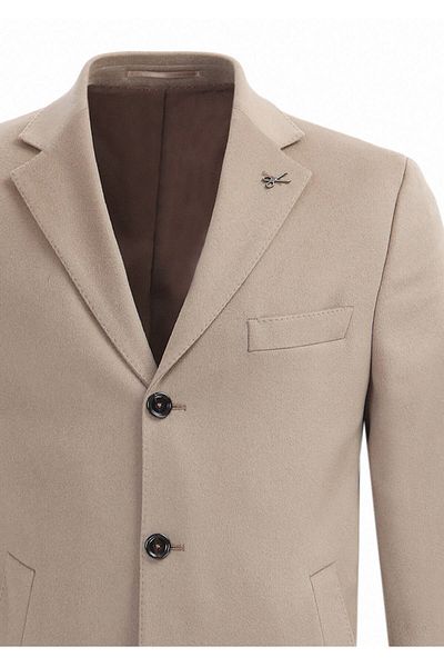 Ramsey Buff Weaving Overcoat