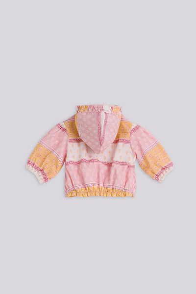 Layette BG Store Baby Girl Patterned Tracksuit Top