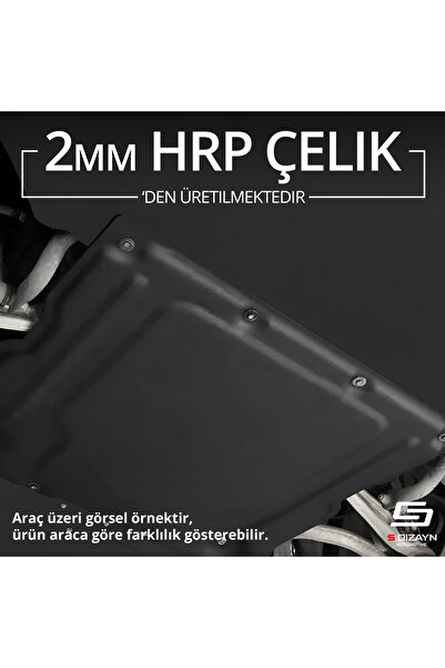 Tunax Peugeot 208 Çelik Karter Muhafaza Koruma 2019 2020 2021 2022 2023 2024