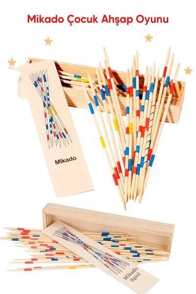 Trend Sanal Mikado Spiel Oyun Çubukları Mikado'nun Çöpleri Akıl Zeka Oyunları