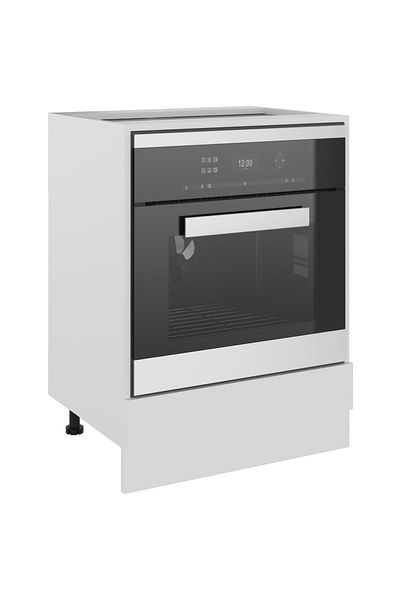 vidaxl Oven Cabinet White 60x46x81.5 cm Engineered Wood