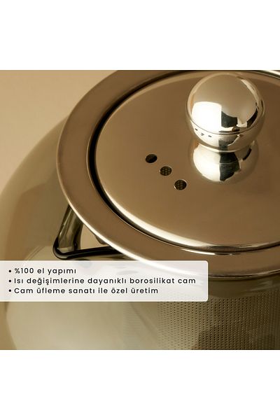 Bella Maison Porky Teapot Gray (1450 Cc)