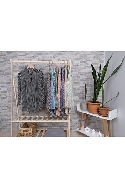 MUSTÜN KHAKI COLLAR SUMMER SHIRT