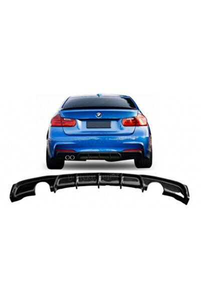 Universal Bmw F30 2012 - 2018 M Performance Difüzör (Plastik)