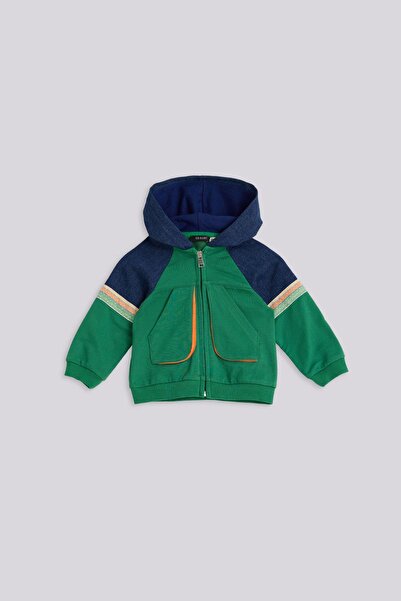 GB Baby BG Store Erkek Bebek Yeşil Eşofman Üstü