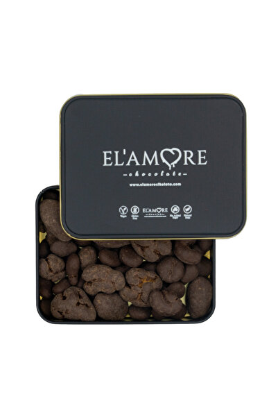 Elamore Şeker İlavesiz, Glütensiz, Vegan Mix Bitter Çikolata - Küçük Kare Met...