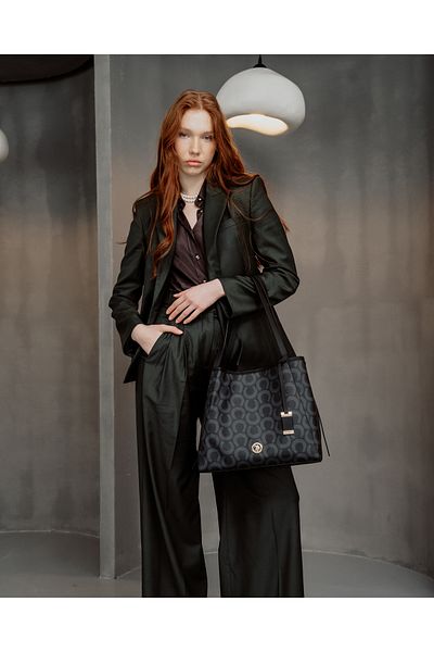 U.S. Polo Assn. Us25154 Geantă de umăr model neagră pentru femei