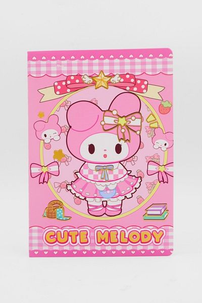 EFBUTİK Caiet A4 cu dungi Melody roz