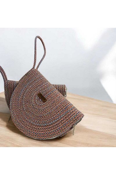 Fun Clutch Hand Bag 24 cm Wide Cord Drawstring Hand Bag
