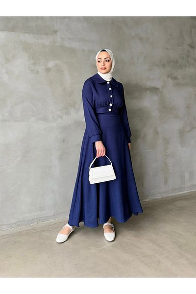 ENSA TESETTUR Σετ κοστουμιού Navy Blue River με φούστα