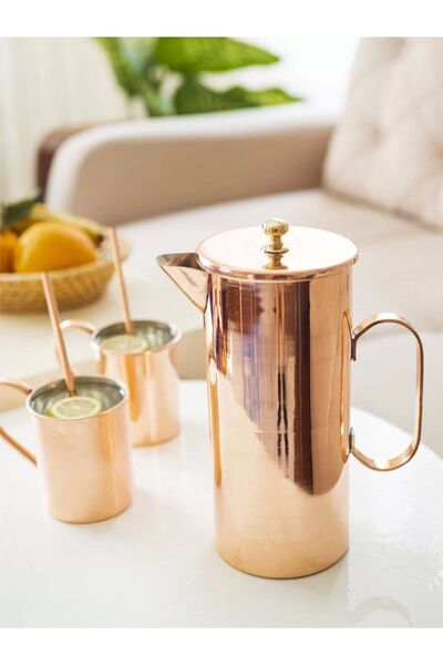 Bakır Concept Bakır Sürahi Silindir Model