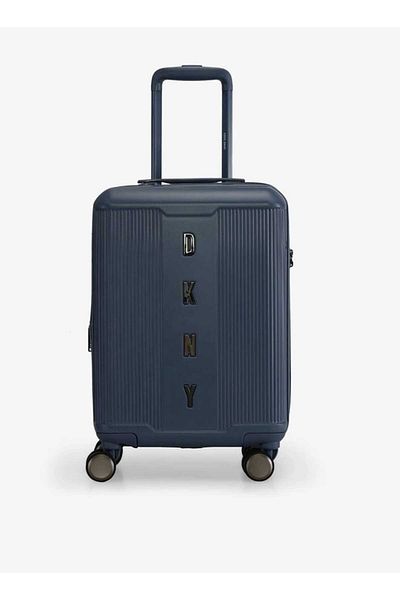 Dkny Ribbed Hardcase Trolley Bag With Retractable Handle 20''-s - Cabin