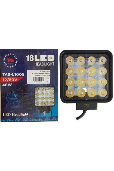 Genel Markalar 16 LEDLİ ÇALISMA LAMBASI 12/80V 48W (SL-TAS-L1005) NS
