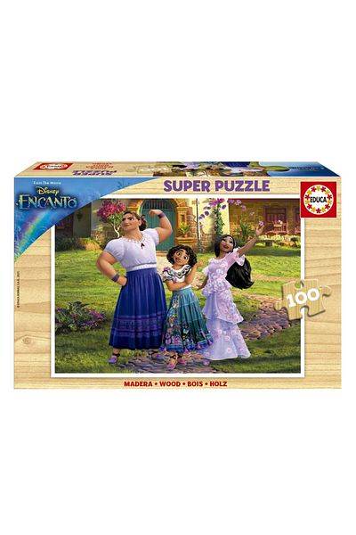 EDUCA Encanto Disney 100 Piece Kids Puzzle - Madera 19199