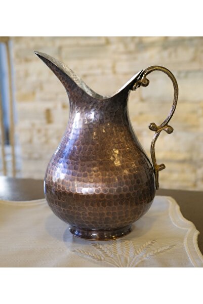 Bakır Concept Bakır Sürahi Çekiç Dövme Ördek Model Oksit Renk