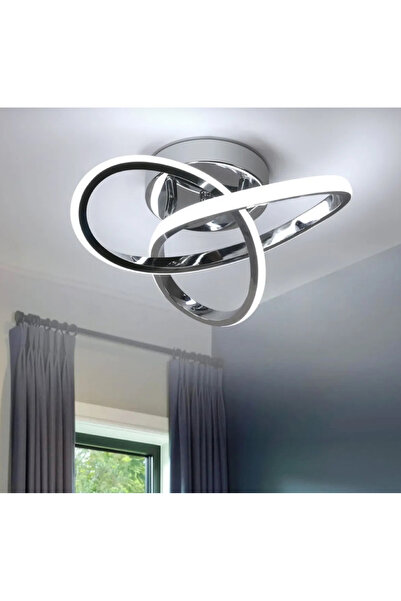 burenze Modern Plafonyer Boomerang Led Avize Antre Hol Mutfak Oturma Odası Sa...