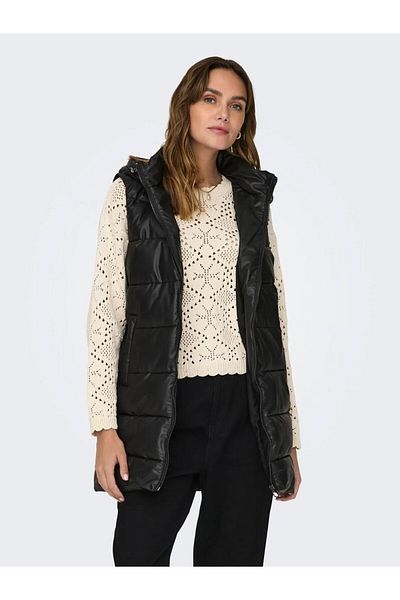 ONLY 15300267 Елек от изкуствена кожа Onlnewanja CC Otw
