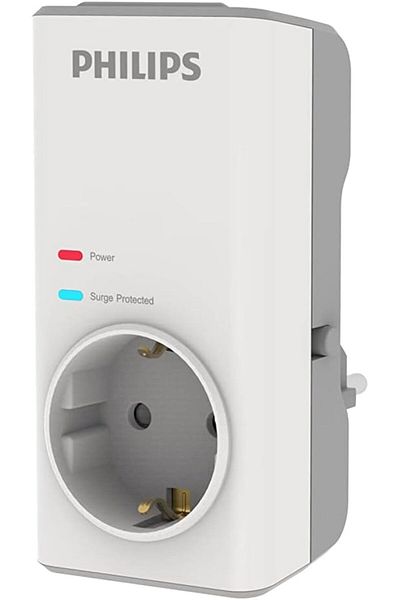 STOREMAX Svticaret Chp7010W Single Current Protection Socket, 1140J, White Mhm 1053513