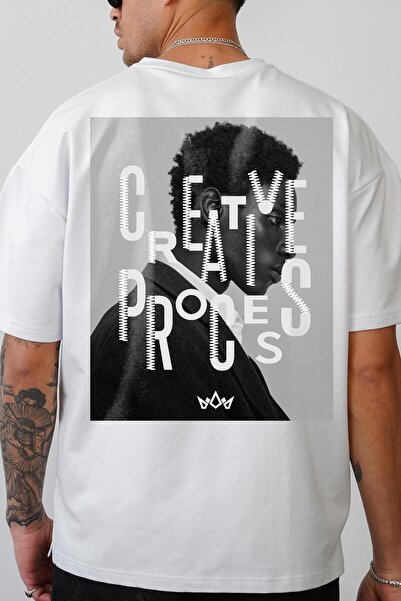 king brich Μπλουζάκι Unisex με δημιουργικό τυπωμένο καλούπι Oversize