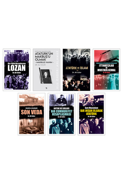 Halk Kitabevi Atatürk'ü Anlamak Kitap Seti 7 Kitap Bir Arada