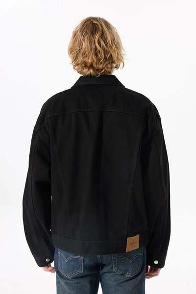 Calvin Klein Erkek Ls 90'S NS Denim Erkek Ceket - Siyah