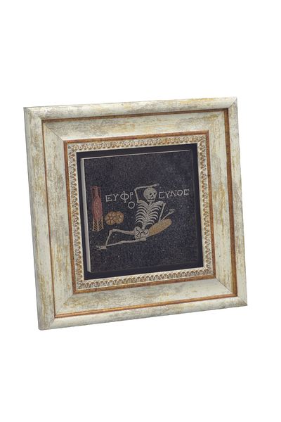 Sadrazam Pictură din piatră naturală imprimată cu mozaic schelet 20x20 Krt-144