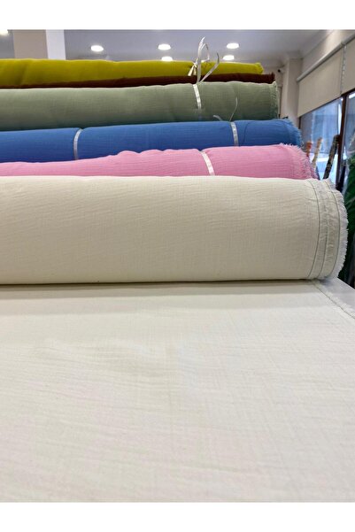 Yaren Ülker Müslin Kumaş Çift En