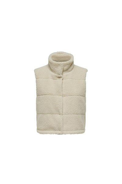 ONLY Onlsandra Teddy Waistcoat Otw Women's Vest 15301373   Multicolor